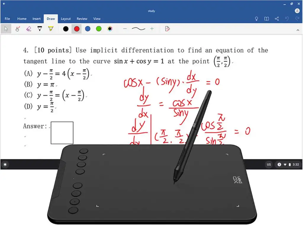 Tablette graphique Neuf, jamais utilisé  xp pen deco 01 v3
