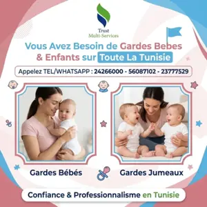 GARDES BEBES PAR MOIS A SIDI BOU ALI
