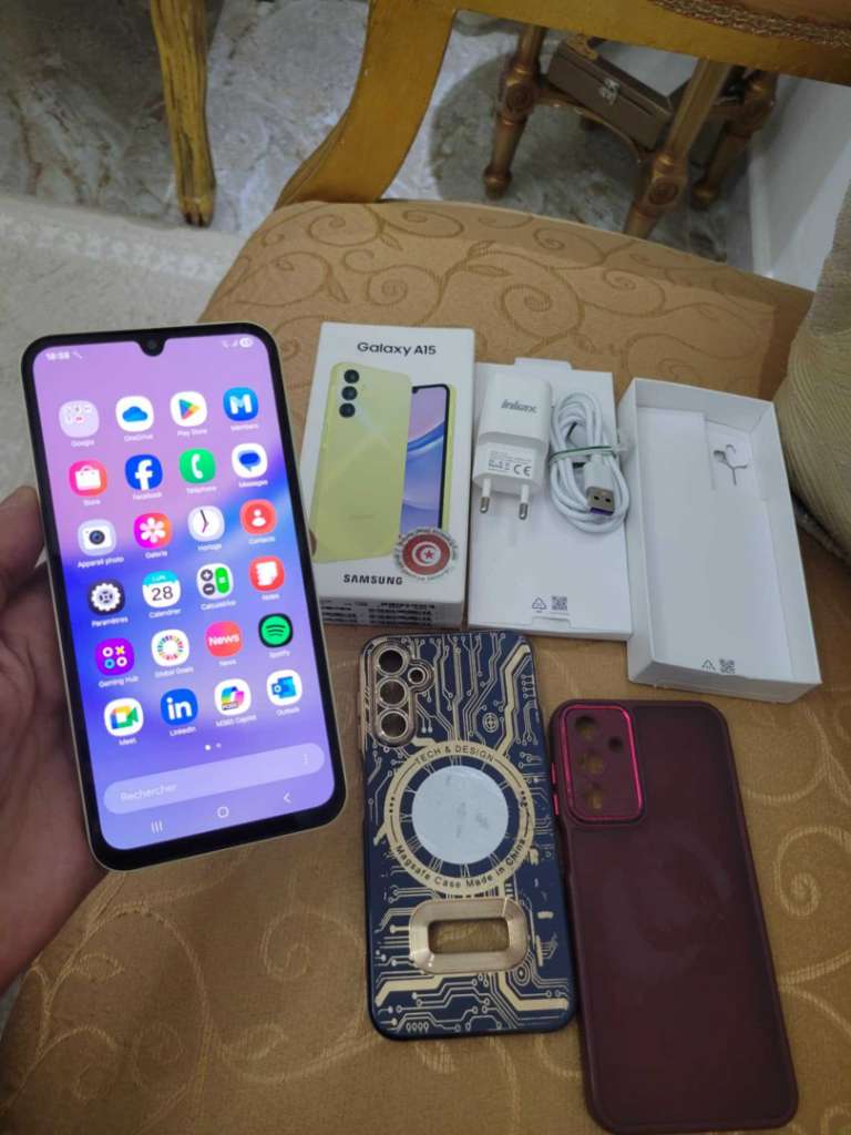samsung a15 ram 4g stockage 128g