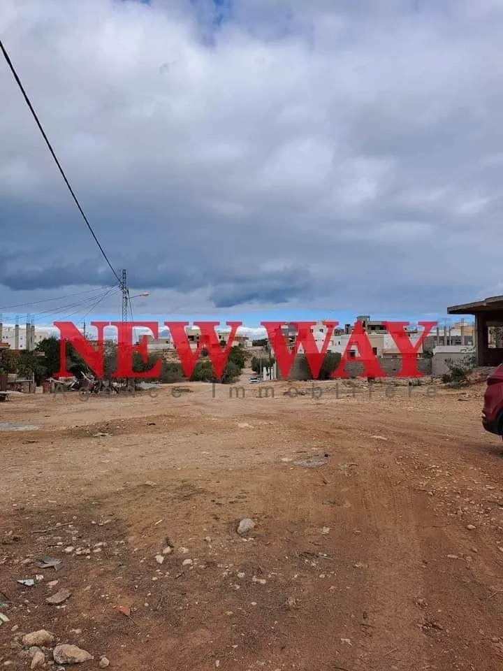 Terrain Fait le Coin à Hammem Sousse en Face Mosquée Sahaba