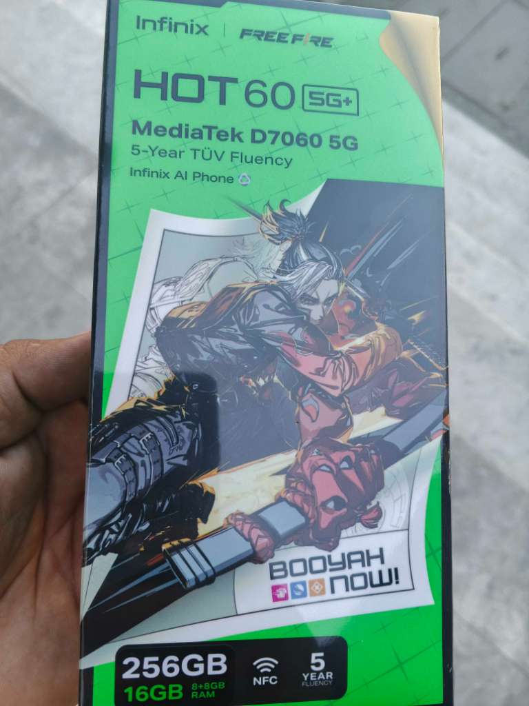 Avendre Infinix hot 60 5g caché