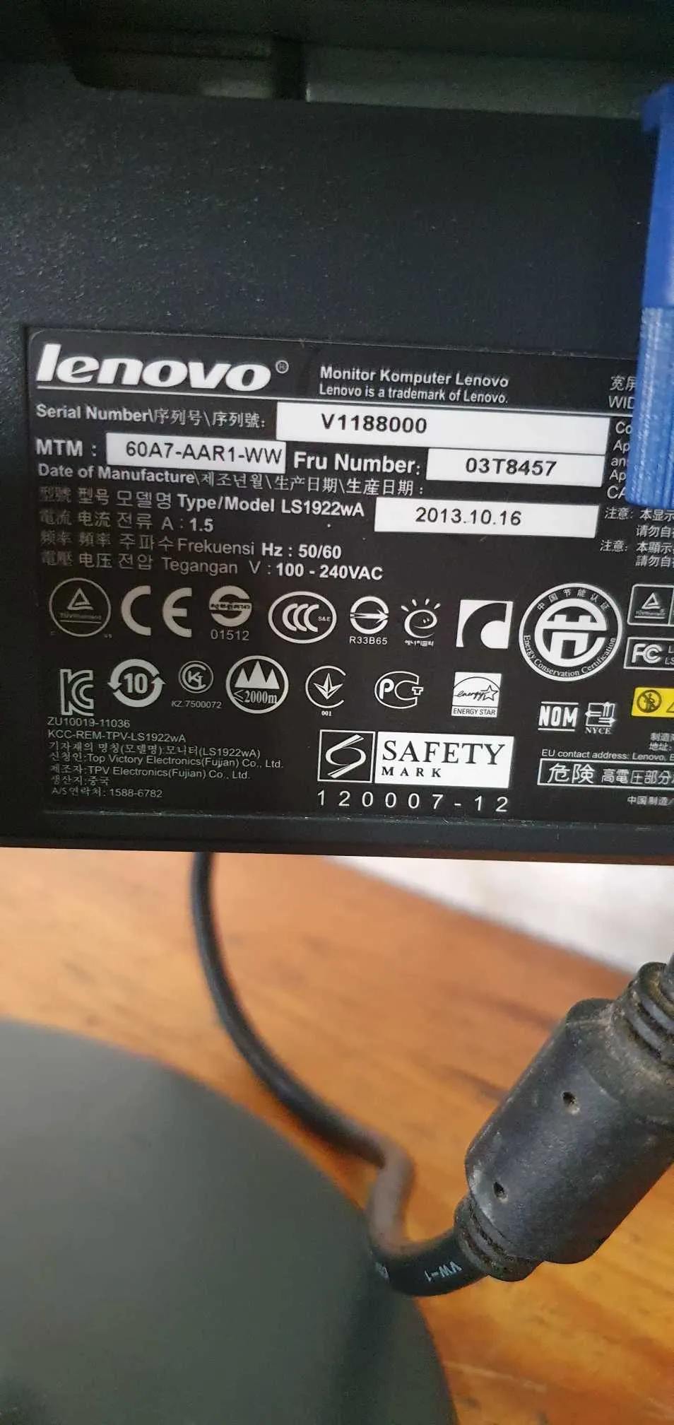 Lenovo Thinkcenter E73 Type: 10AS