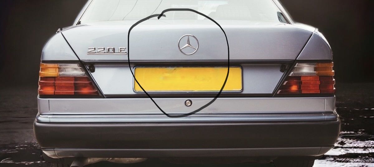 Logo Av /Ar Mercedes-benz