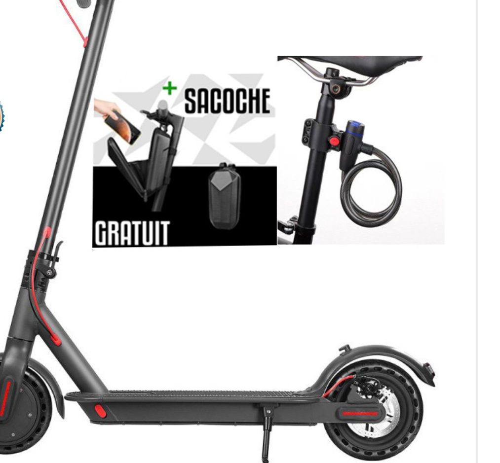 Trottinette electrique sparkway 8d