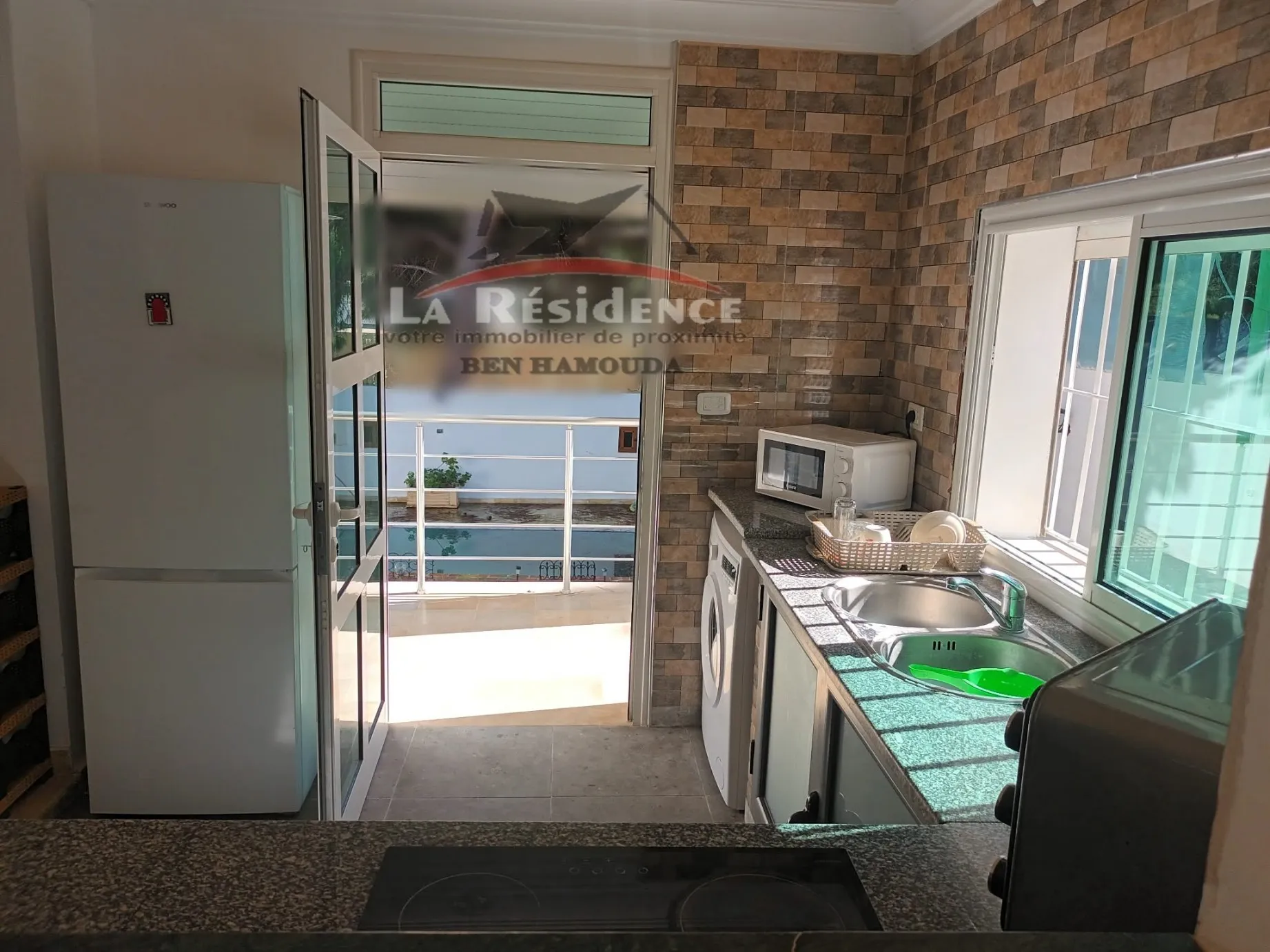 A louer pour longue durée une villa avec piscine à Corniche ,Bizerte