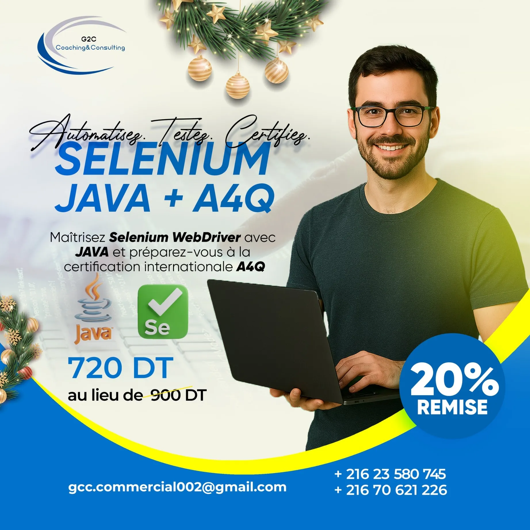 Offre Spéciale : Formation Selenium