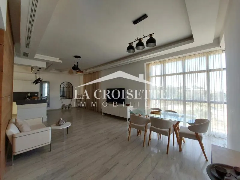 Penthouse S+4 avec terrasse et piscine à Gammarth ZPV0002