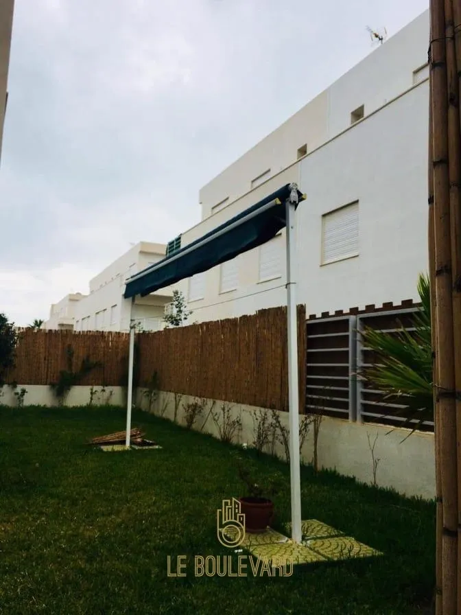 A Louer Appartement S+2 Avec Jardin à Sidi Mahersi, Nabeul