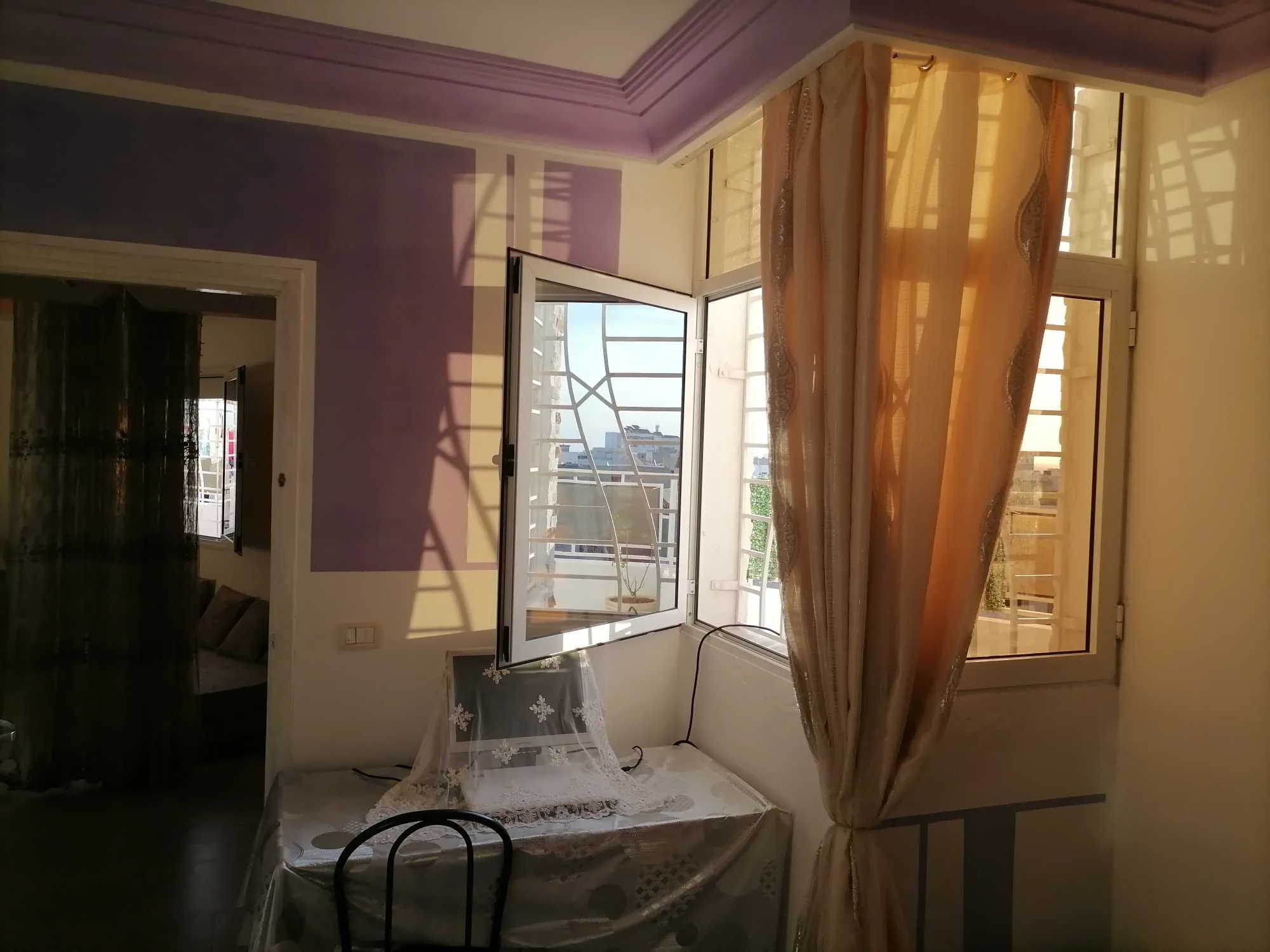 للبيع شقة أمام مبيت سقانص 