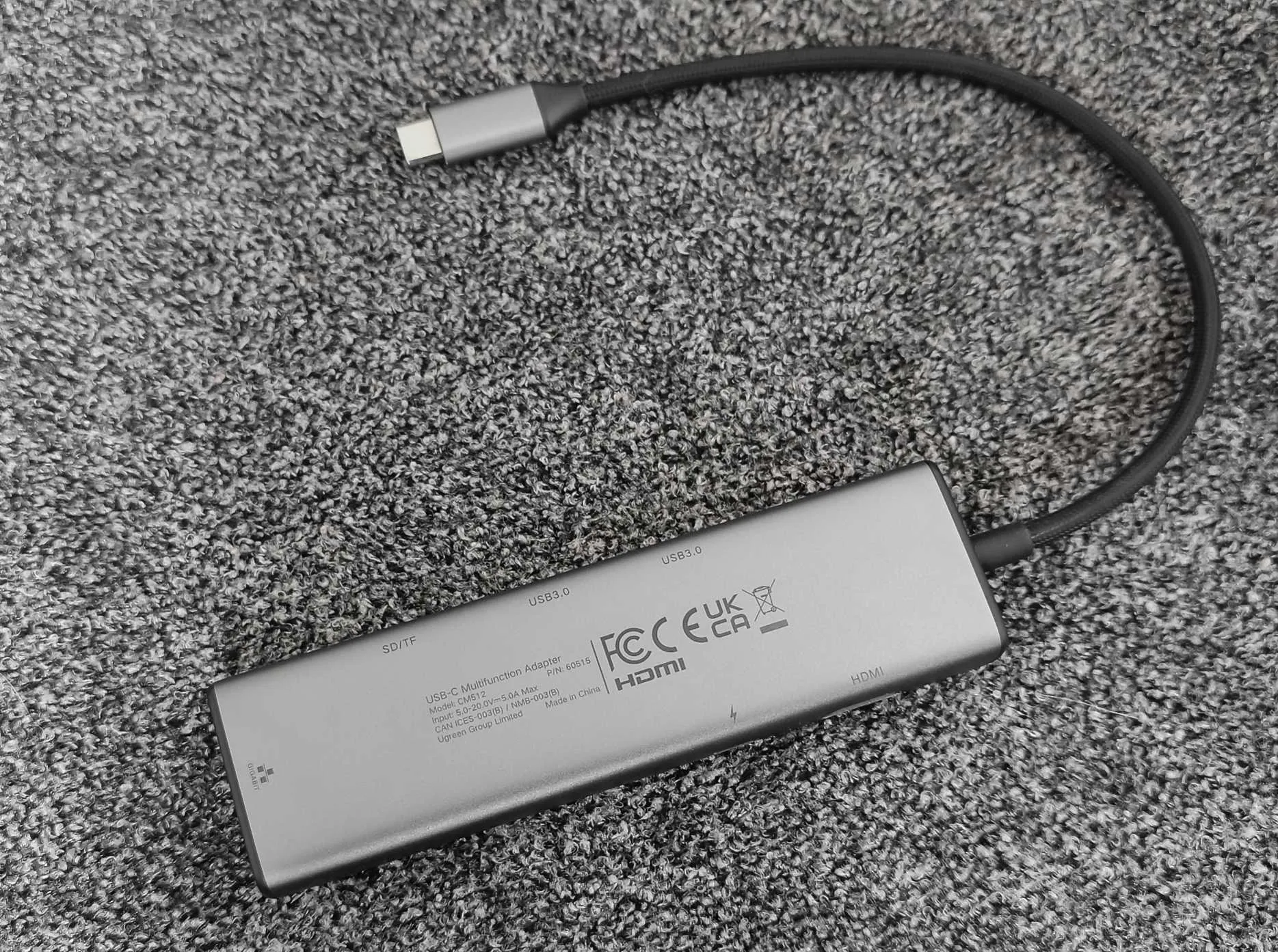 UGREEN 7in1 USB C Hub Revodok107