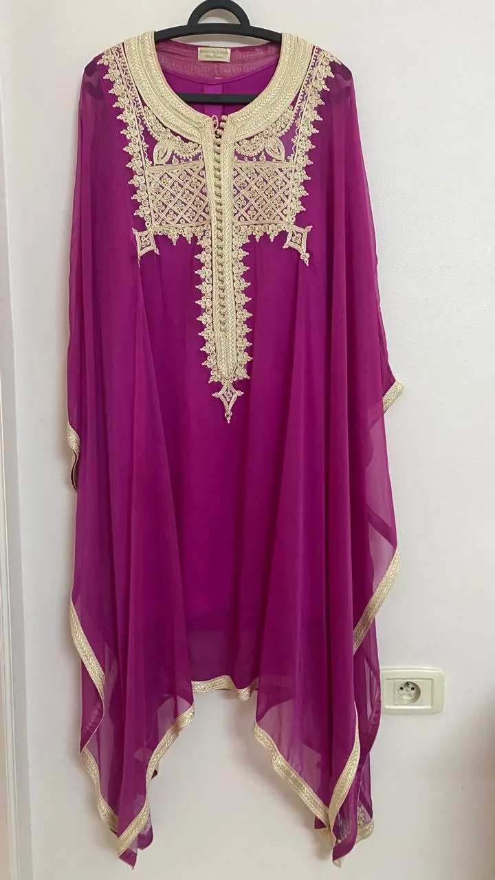 Jebba Rose en mousseline de Soie