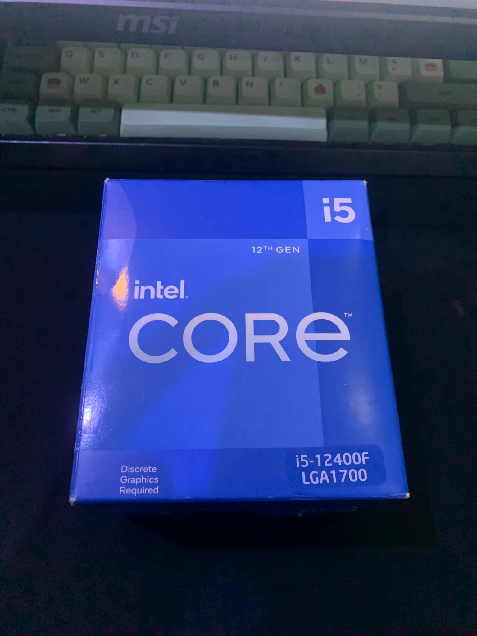 Intel core I5 12400F