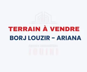 Terrain 302 M² à Borj Louzir Ariana