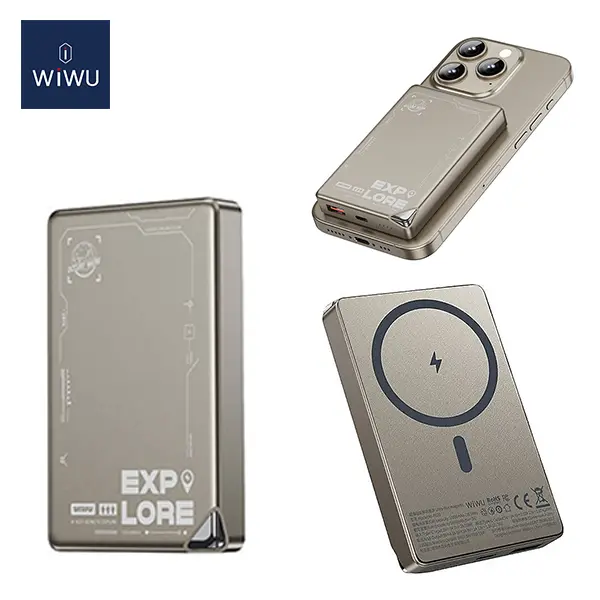 Wiwu Ultra Thin Magsafe Powerbank 10000mAh 15W Wi-P020
