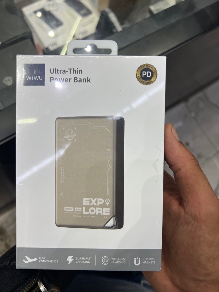 Wiwu Ultra Thin Magsafe Powerbank 10000mAh 15W Wi-P020