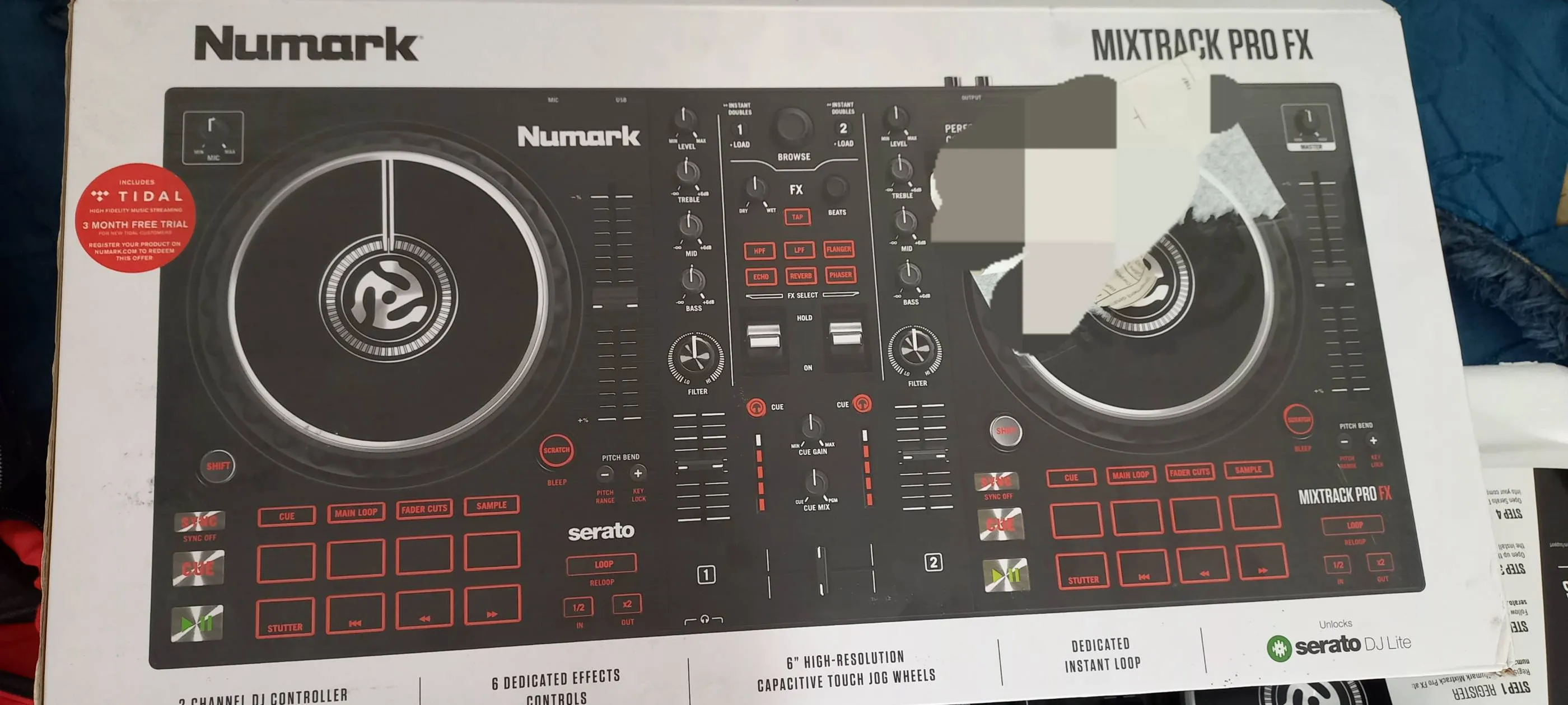 Dj numark mixtrack pro fx
