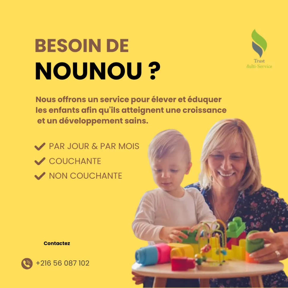 Besoin d’une nounou à domicile ?