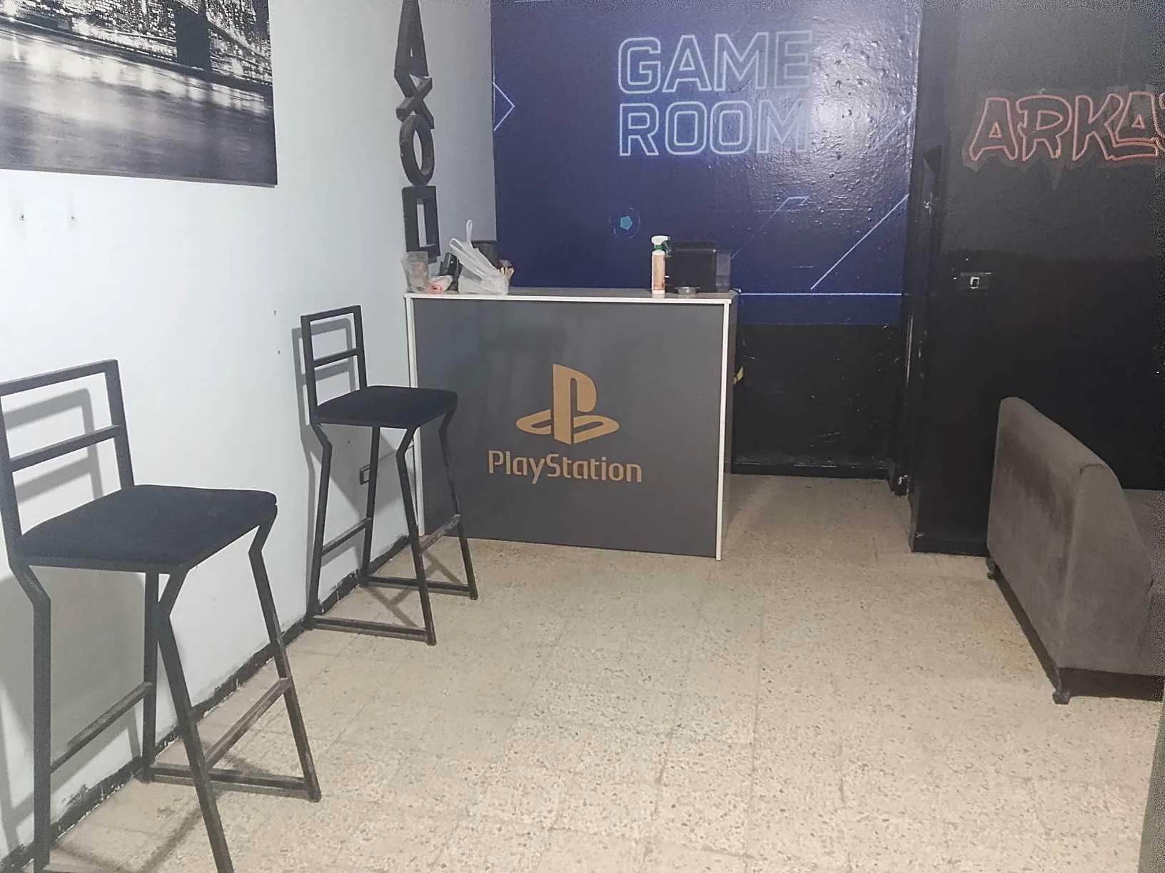 Matériel salle de jeux 