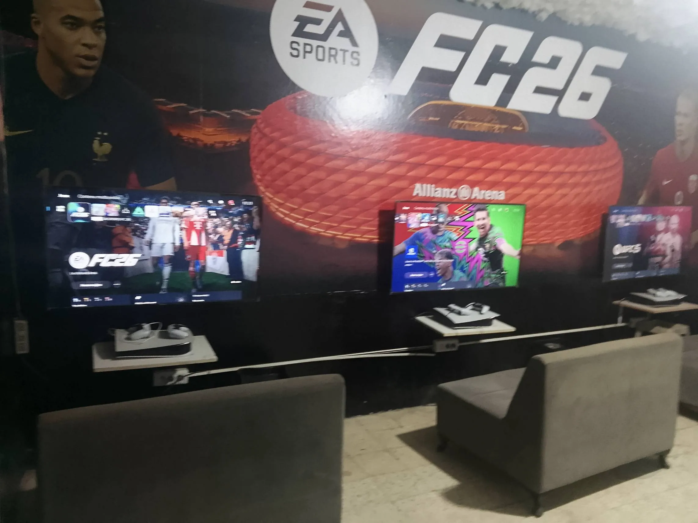 Matériel salle de jeux 