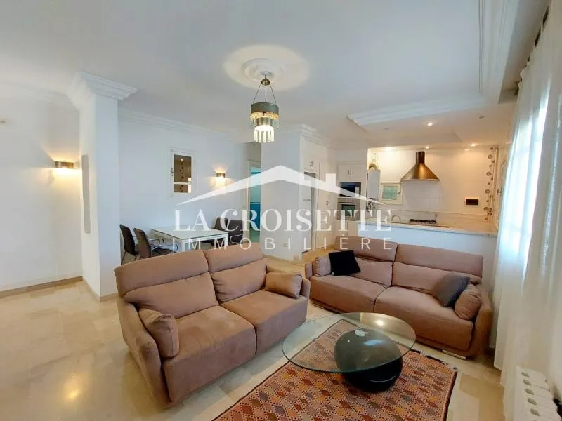 Appartement s1 meublé avec terrasse vue sur mer à La Marsa MAL1952