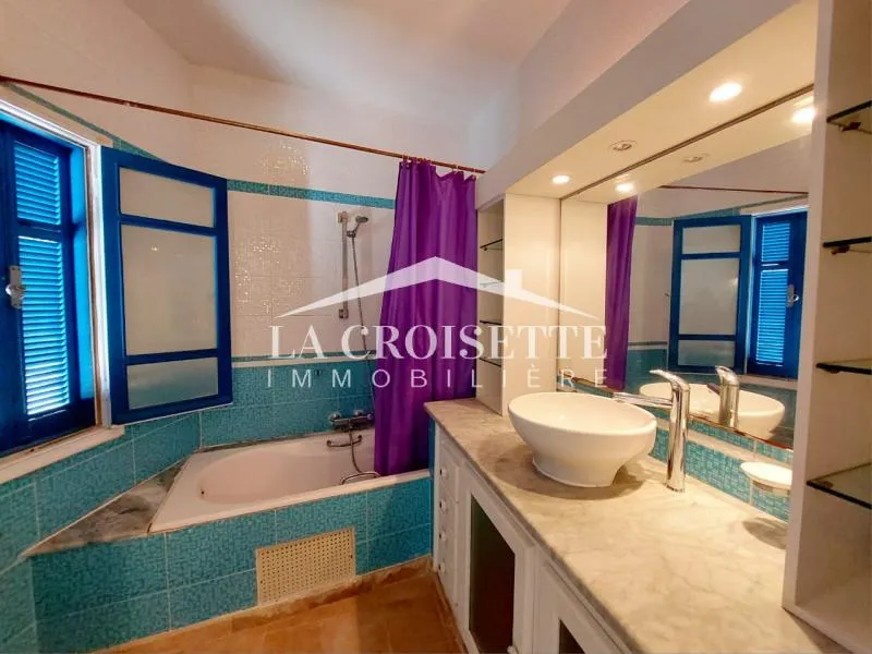 Appartement s1 meublé avec terrasse vue sur mer à La Marsa MAL1952