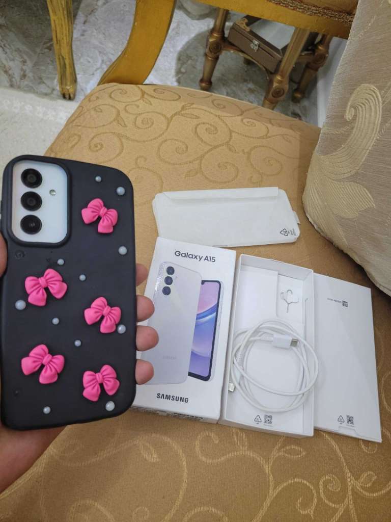 samsung a15 ram 8g stockage 256g 
