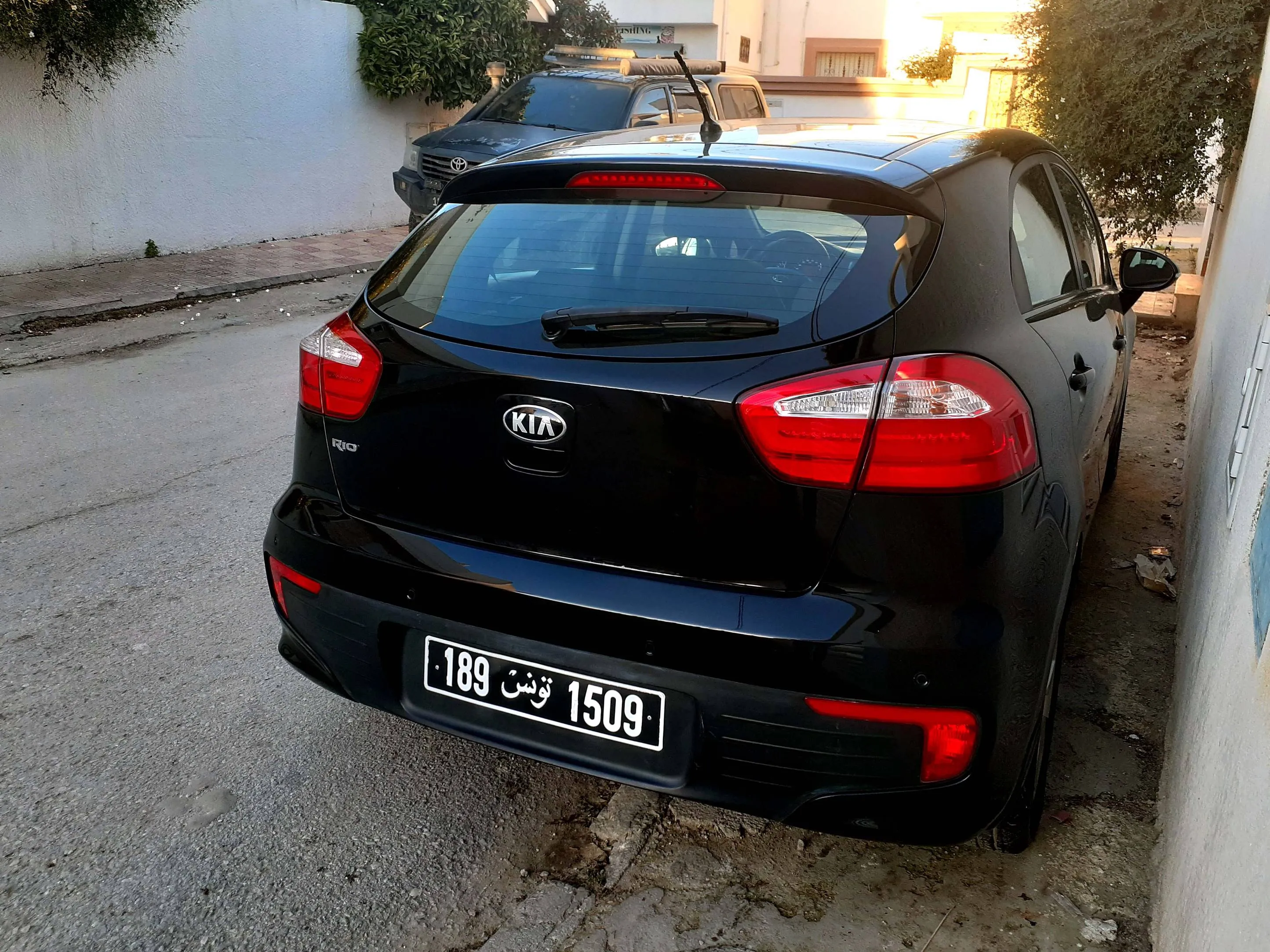 kia rio 80km série 189  تسجيل أول