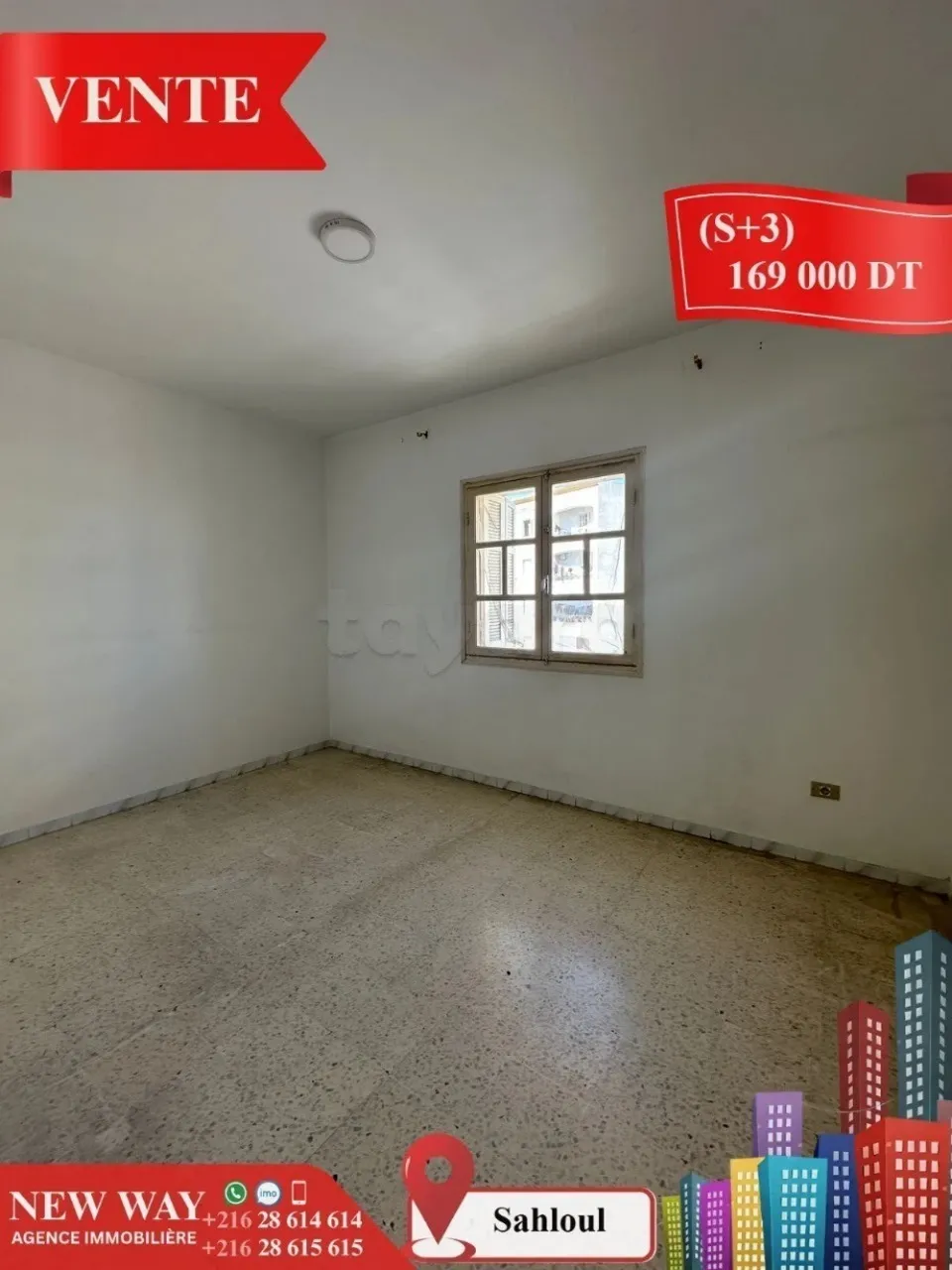(S+3) à Sahloul dans un emplacement stratégique