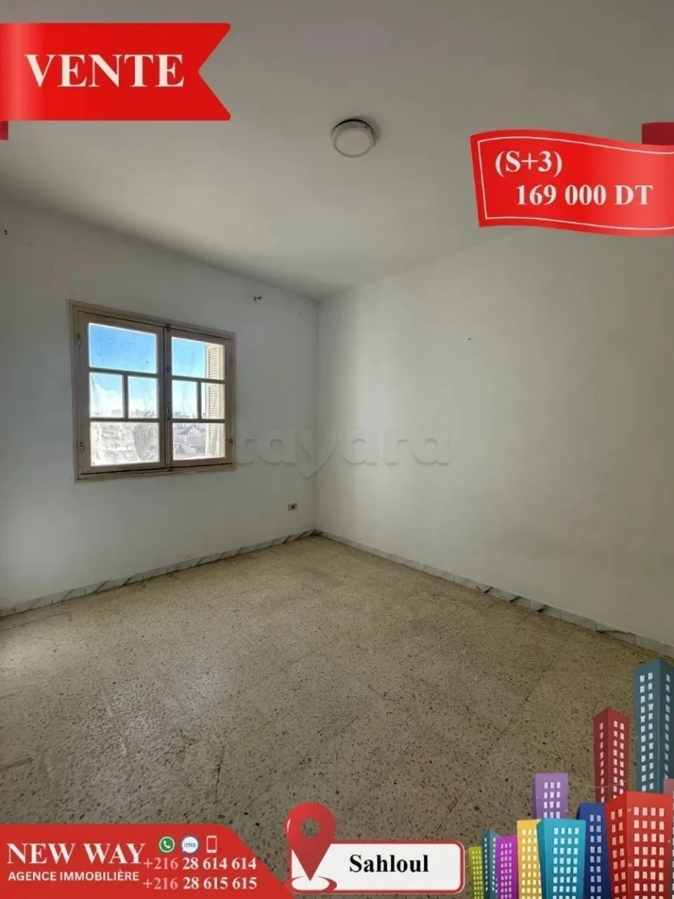 (S+3) à Sahloul dans un emplacement stratégique
