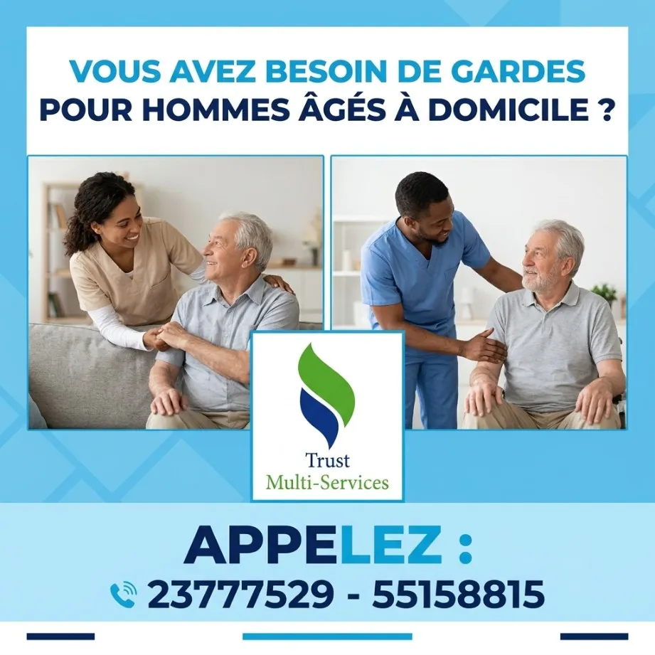Besoin d’un Auxiliaire de Vie à Domicile A  Mahdia