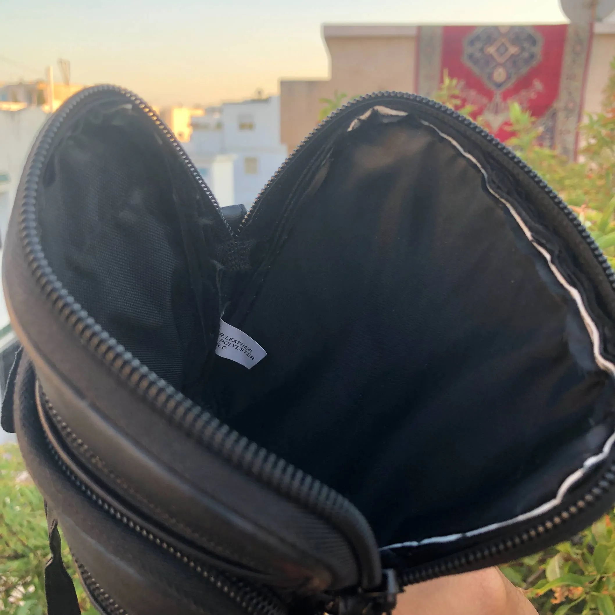 ✅ Sacoche homme cuir - neuf