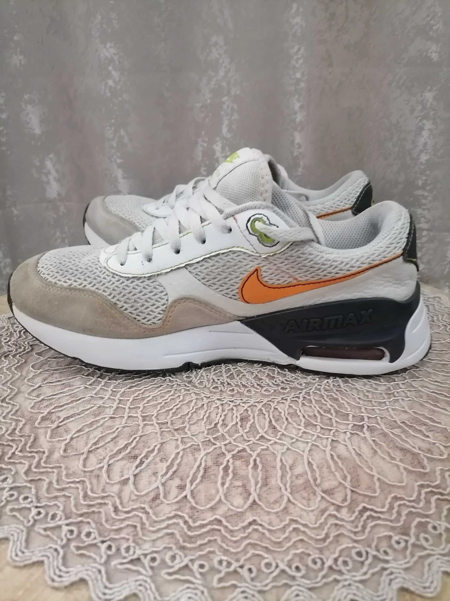 Nike Air Max SYSTM Low White Vivid Orange - DQ0284-109