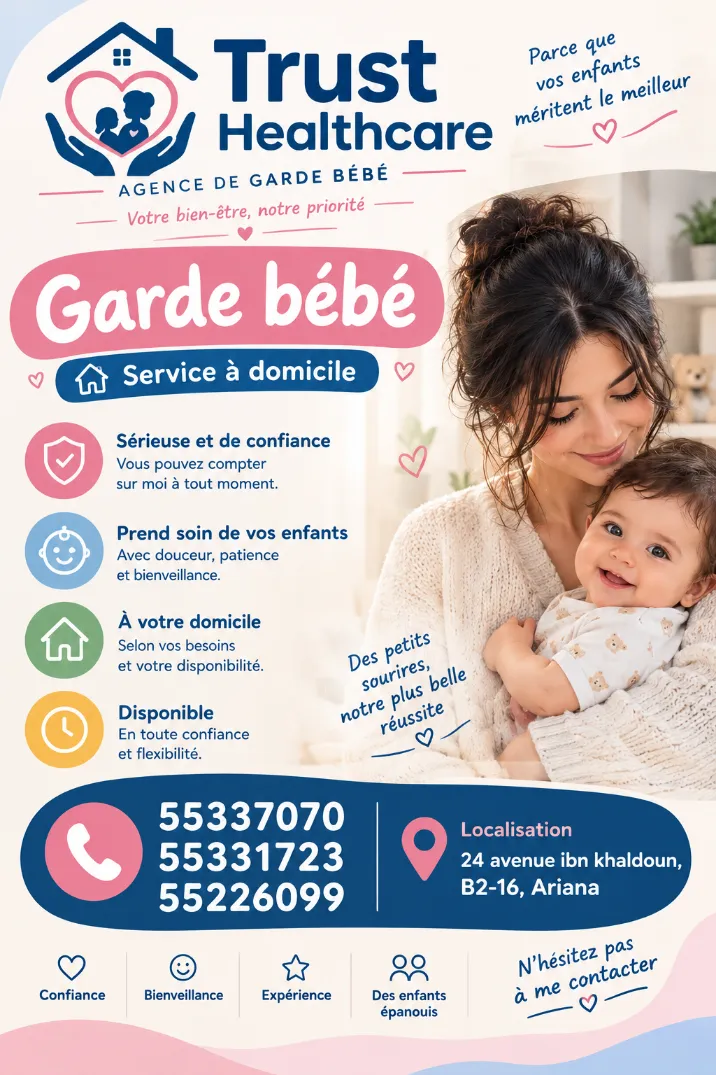 Gardes Bébés de confiance près de chez vous.