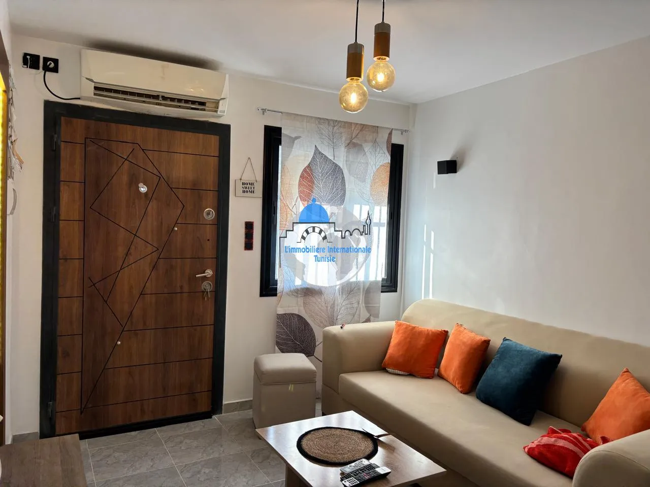 Location  annuelle un appartement en S+1 au RDC à khzema EST Sousse