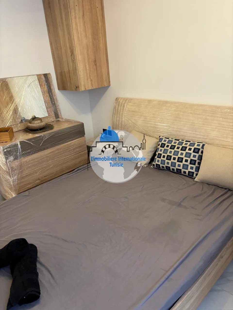 Location  annuelle un appartement en S+1 au RDC à khzema EST Sousse