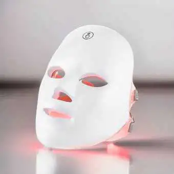 masque facial de luminothérapie LED 7 couleurs pour le soin de la peau à domicile