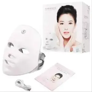 masque facial de luminothérapie LED 7 couleurs pour le soin de la peau à domicile