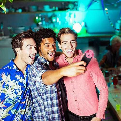 LED Selfie Ring Light Mobile Phone Clip-On Lamp Portable USB Charge