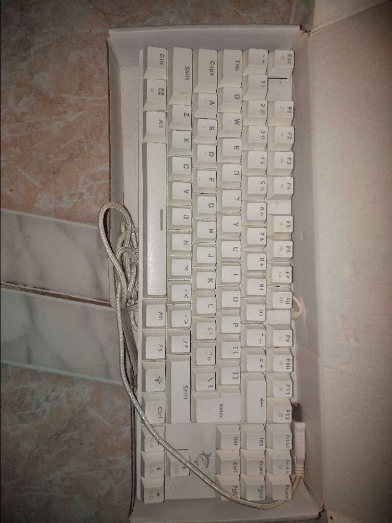 Clavier Gaming mécanique White Shark COMMANDOS GK-2106