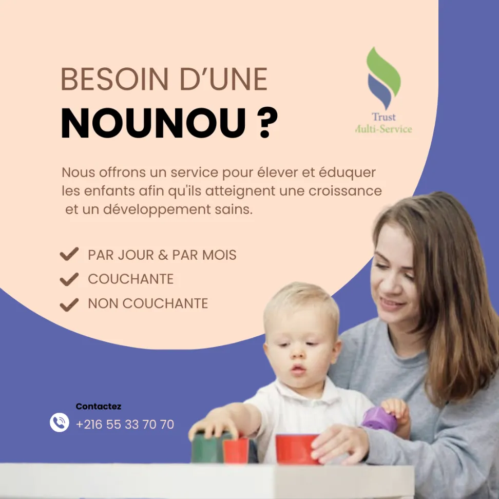 NOUNOU A DOMICILE A SOUSSE