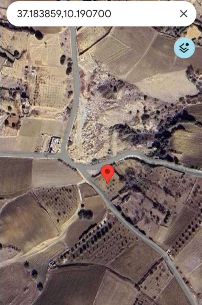 Lôt de terrain Rafraf 1120m² titré
