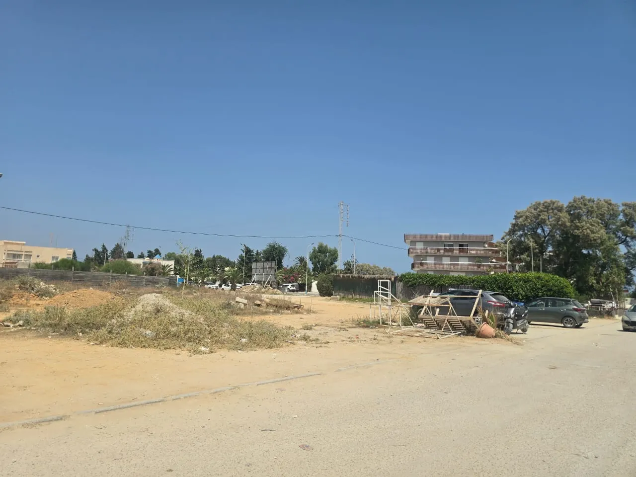 Terrain 486 m² et 482 m² sur la route touristique Chatt-Mariem résidence wave