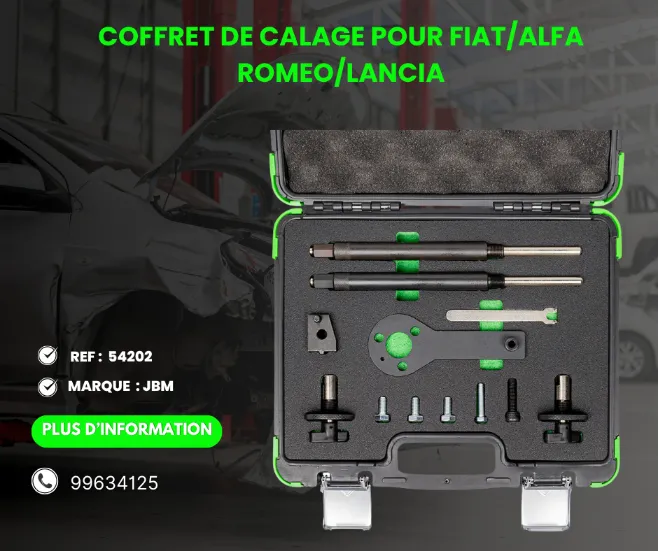 A VENDRE MATERIEL DE GARAGE REF : 54202 COFFRET DE CALAGE POUR FIAT/ALFA ROMEO/LANCIA