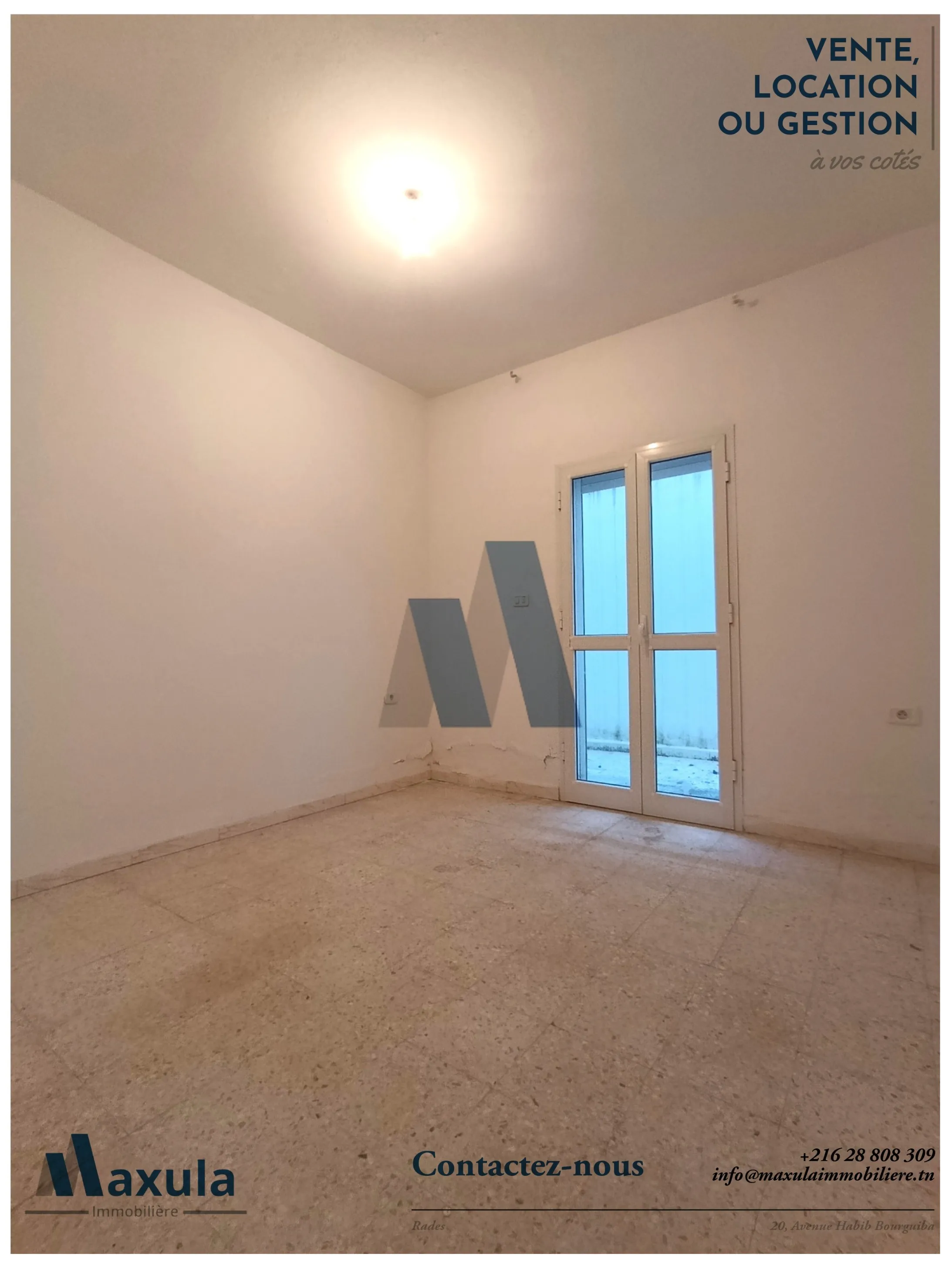 À VENDRE IMMEUBLE DE RAPPORT R+2 À RADES PLAGE