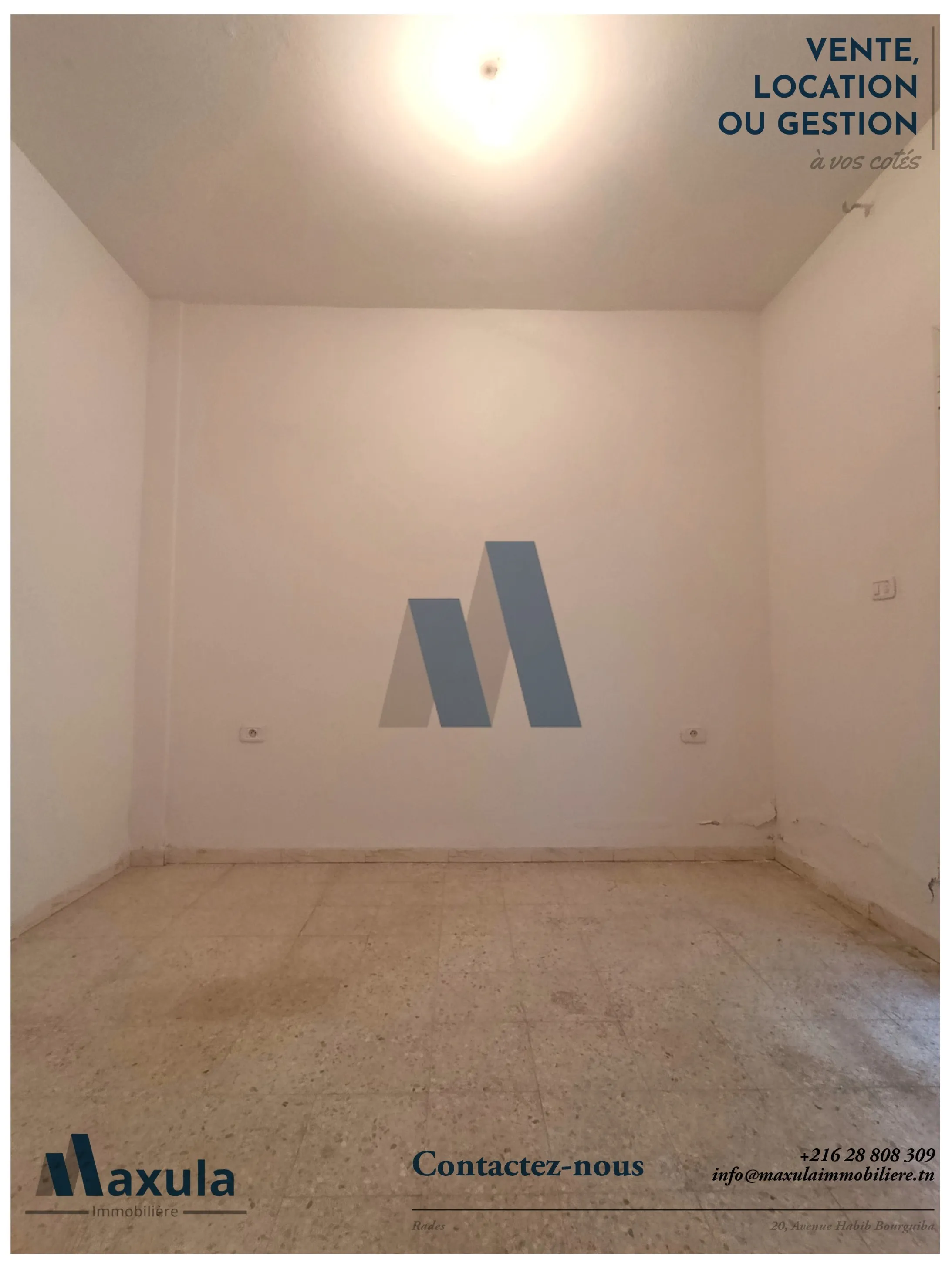 À VENDRE IMMEUBLE DE RAPPORT R+2 À RADES PLAGE