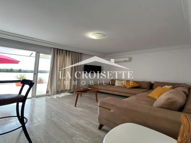 Etage de villa s1 meublé à La Marsa ZEL0547