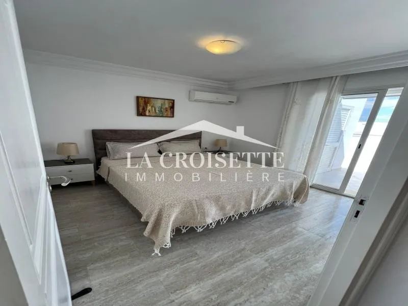 Etage de villa s1 meublé à La Marsa ZEL0547
