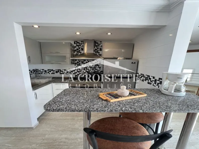 Etage de villa s1 meublé à La Marsa ZEL0547
