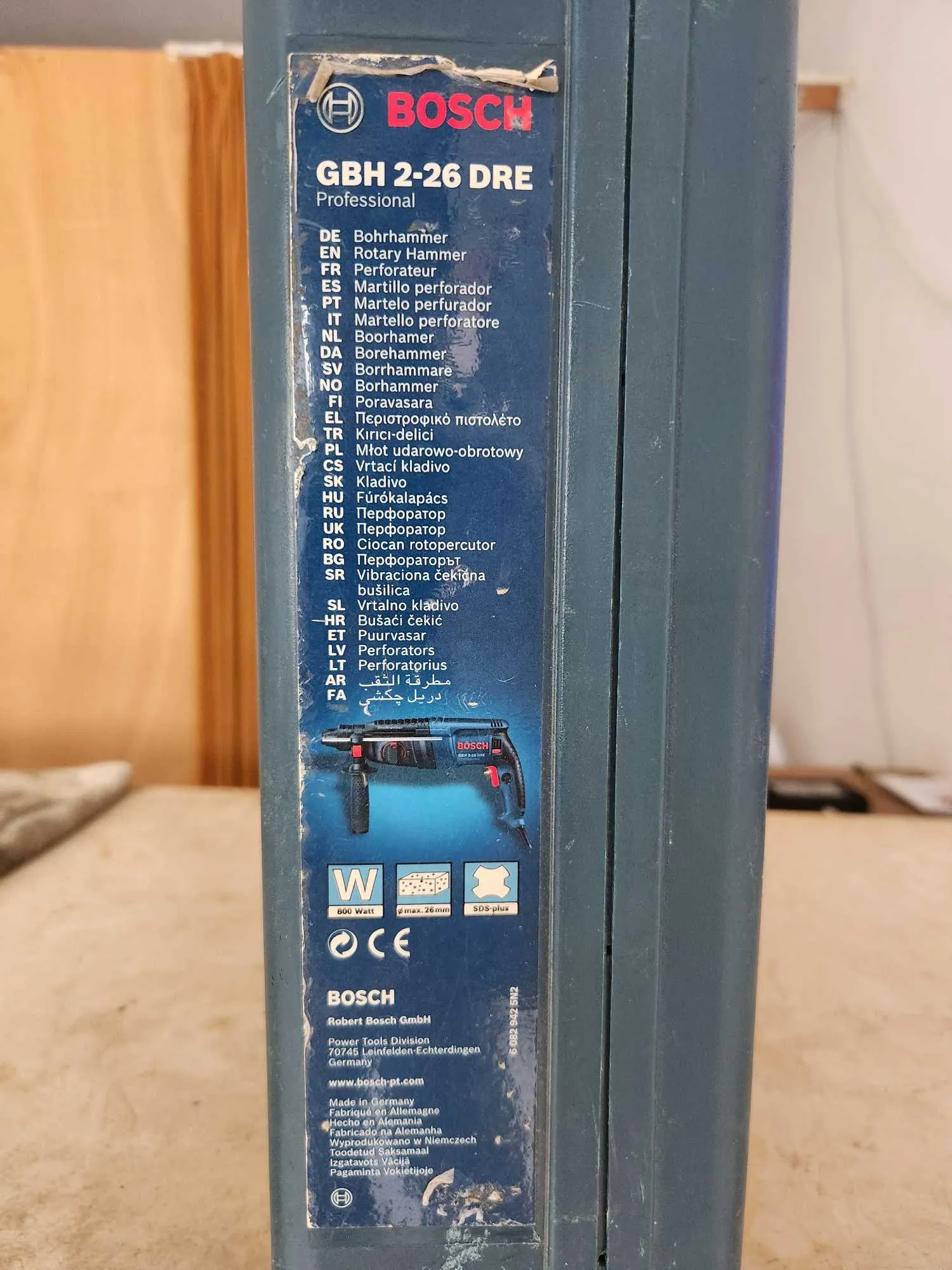 Bosch GBH 2-26 DRE Importe de l'Allemagne