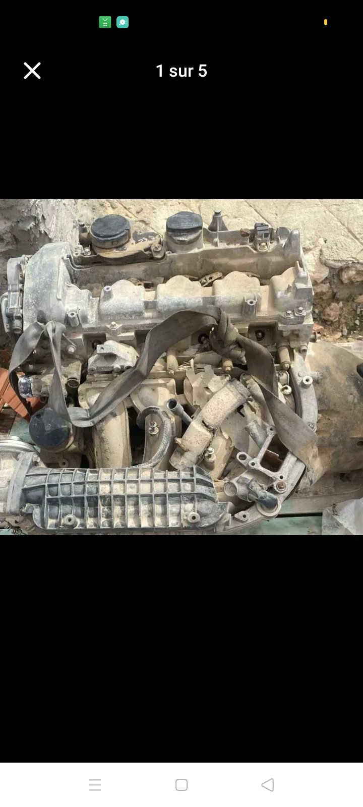 Moteur Mercedes C200 et phares